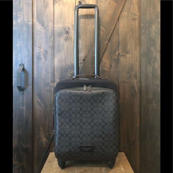 Nwt Authentic Coach Signature Carry On 